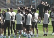 بارسلونا ؛ لواندوفسکی، پدری، ژول کنده و فرانکی دی یونگ در تمرینات گروهی بارسلونا