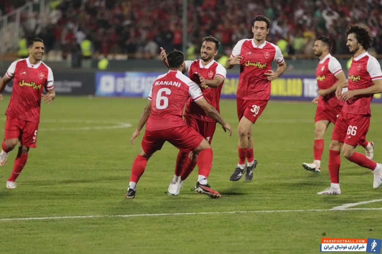 پرسپولیس ؛ خوشحالی خاص سعید صادقی پس از گلزنی به استقلال تاجیکستان