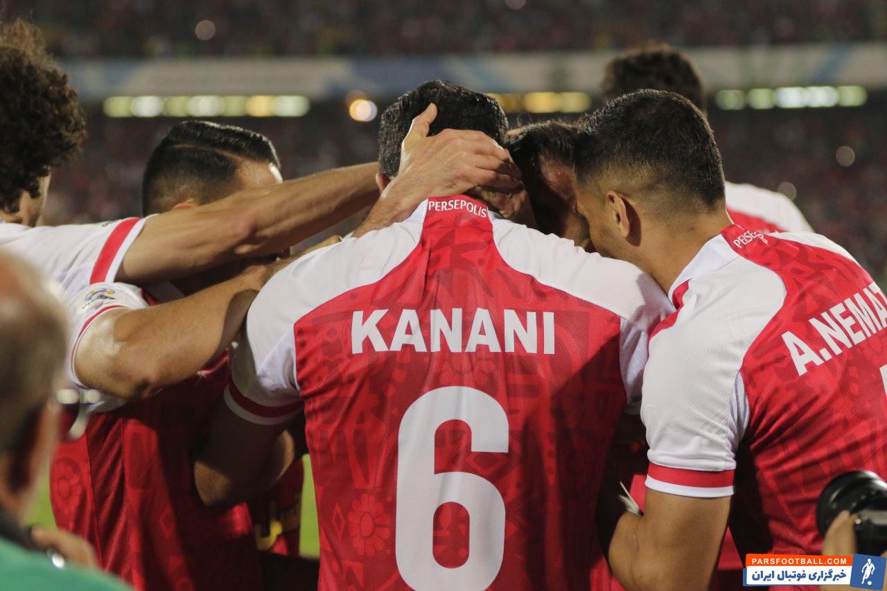 پرسپولیس ؛ تصاویری از خوشحالی گل سعید صادقی در دیدار برابر استقلال تاجیکستان