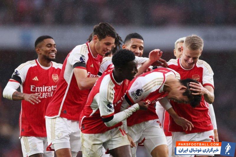 آرسنال 5-0 شفیلد یونایتد هفته دهم لیگ برتر انکلیس فصل 2023/2024