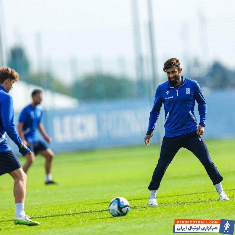 علی ؛ حضور علی قلی نژاد در تمرینات لخ پوزنان پس از هفت ماه دوری