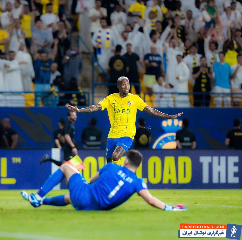 تالیسکا ؛ گلزنی تالیسکا برای النصر در هشت مسابقه متوالی 