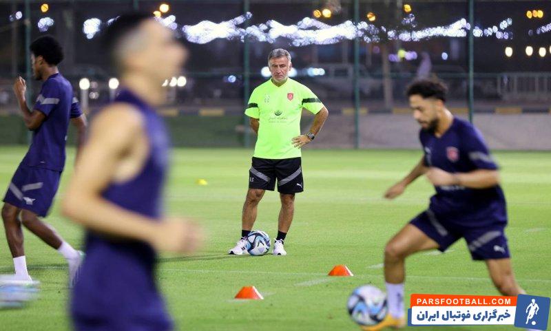 الدحیل ؛ آغاز تمرینات الدحیل زیر نظر کریستوفر گالتیه