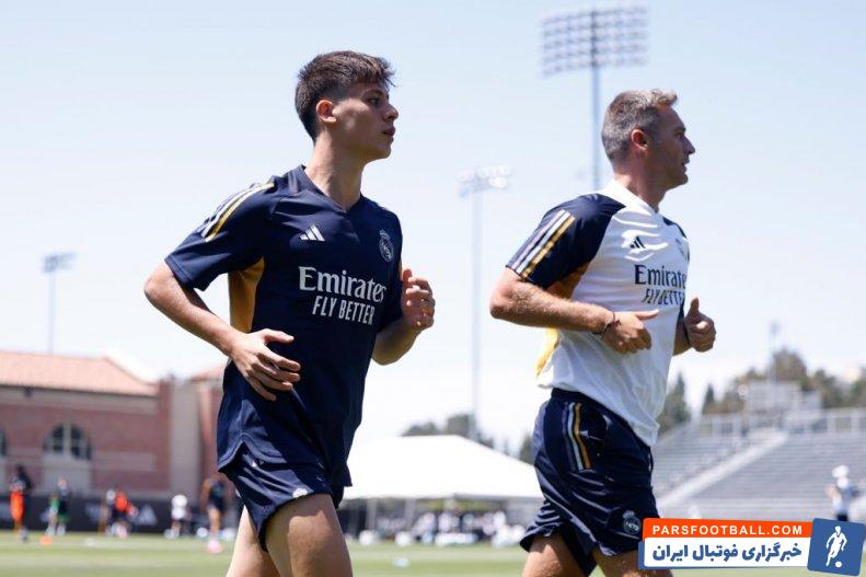 گولر ؛ حضور آردا گولر در تمرینات رئال مادرید