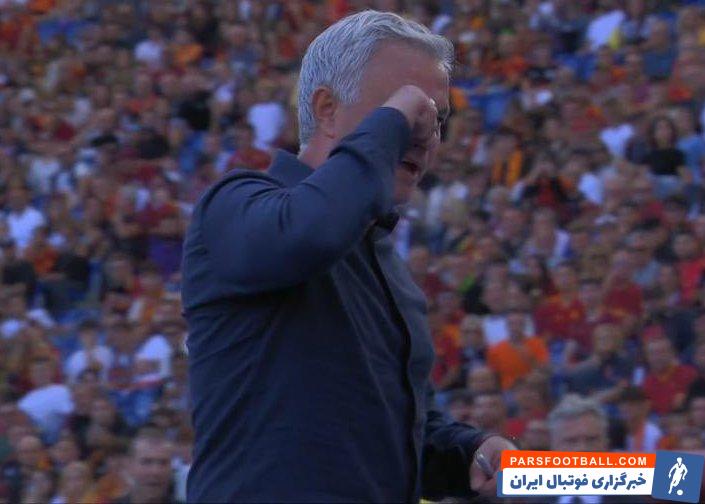 رم ؛ اخراج مورینیو به خاطر تمسخر سرمربی مونزا 