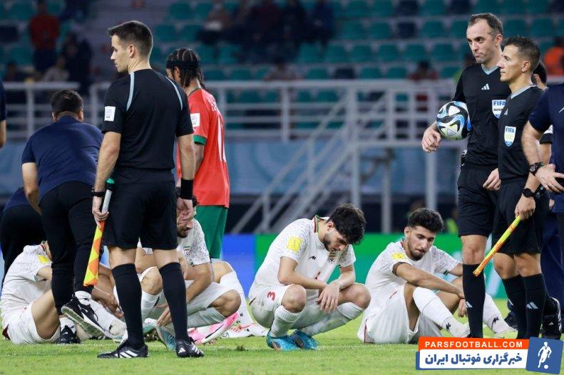 ایران ؛ نگاه بازیکنان زیر 17 سال تیم ملی به زمین چمن 