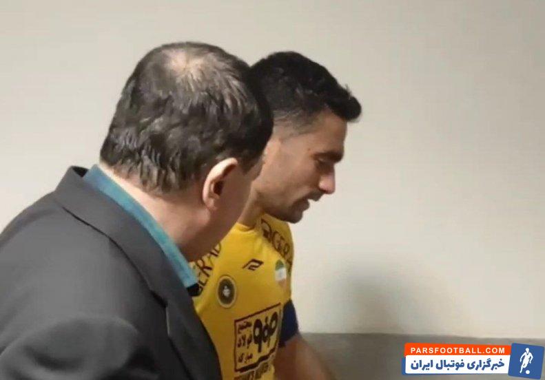 سپاهان ؛ تشکر محمدرضا ساکت از تک تک بازیکنان و کادر سپاهان در پایان هر بازی 