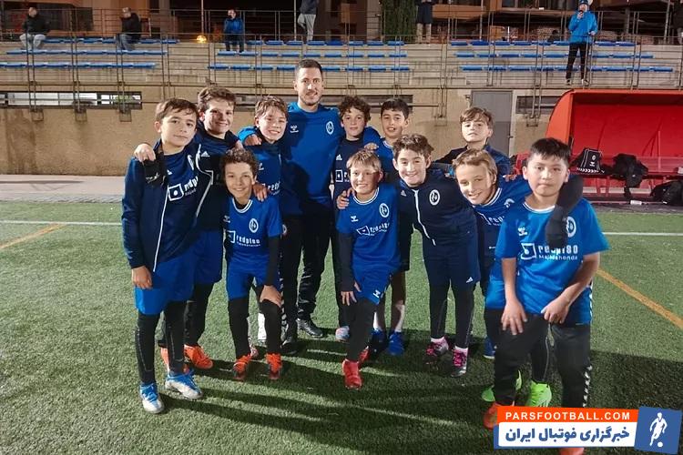 هازارد ؛ حضور هازارد در تمرین تیم دسته سومی رایو ماخادائوندا