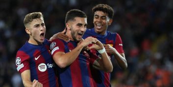 بارسلونا ؛ نباختن بارسلونا در دیدار هایی که آرائوخو گل می زند