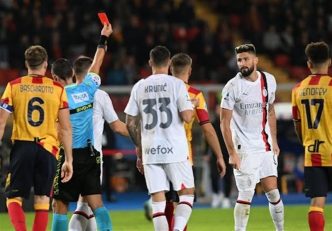 ژیرو ؛ دو جلسه محرومیت برای ژیرو به خاطر توهین به داور در دیدار برابر لچه