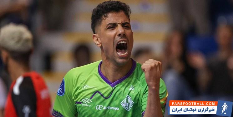 طیبی ؛ حسین طیبی مدعی اول آقای گلی لیگ فوتسال اسپانیا با 11 گل زده