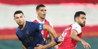 پرسپولیس ؛ سروش رفیعی در برابر رونالدو در پوستر AFC از دیدار النصر - پرسپولیس