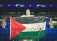 سوسیداد ؛ پوشیدن کفن‌های خونی و برافراشتن پرچم فلسطین از سوی هواداران سوسیه داد