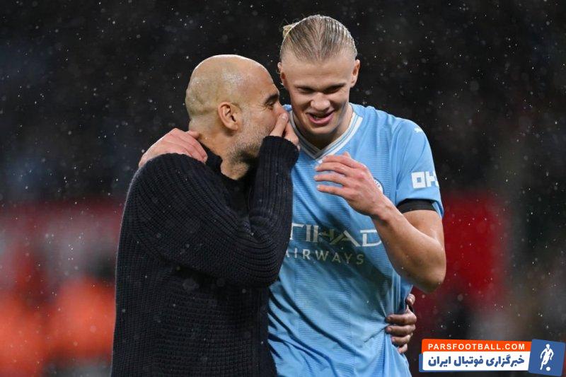 منچسترسیتی ؛ گواردیولا : دوباره؟ دوباره باید بگویم؟ هالند عالی است