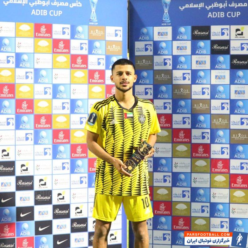 کلباء ؛ مهدی قائدی بهترین بازیکن دیدار کلباء و الشارجه