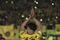 نورافکن ؛ امید نورافکن تماشاگر دیدار سپاهان برابر نیروی زمینی عراق