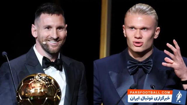 هالند ؛ پیام تبریک ارلینگ هالند برای لیونل مسی