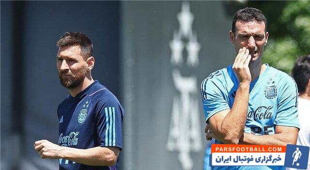 اسکالونی ؛ ناراحتی مسی از تصمیم اسکالونی برای جدایی از آرژانتین