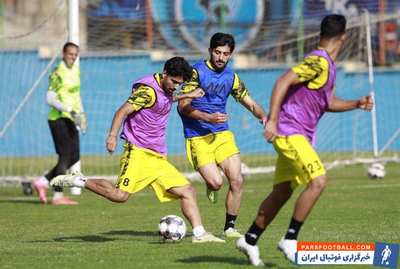 ایمانی ؛ بازگشت غلامرضا ثابت ایمانی از مصدومیت و حضور در تمرین پیکان