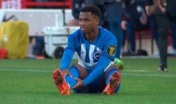 فاتی ؛ مصدومیت سه ماهه آنسو فاتی بازیکن قرضی بارسلونا در برایتون