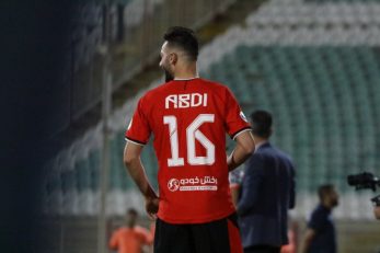 عبدی ؛ مهدی عبدی امید اول گلزنی تراکتور با انگیزه در تمرین