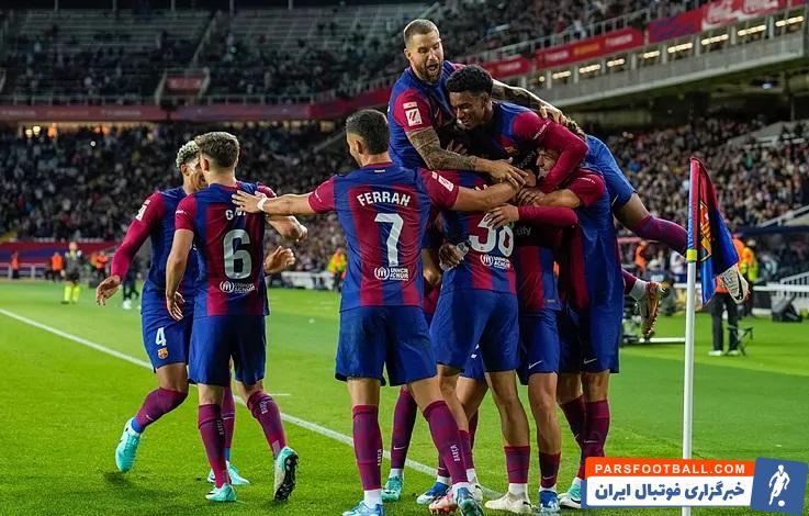 بارسلونا ؛ تقابل بارسلونا در هشت دیدار پیش رویش با شش تیم در نیمه بالای جدول لالیگا