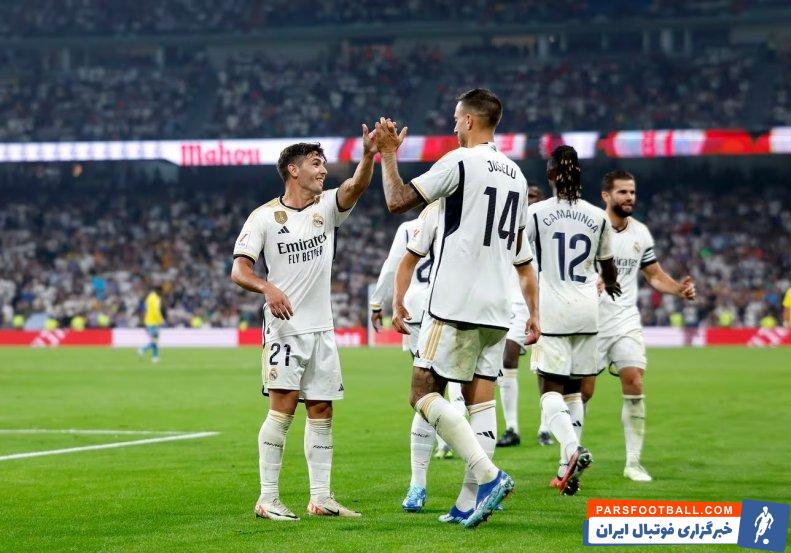 رئال مادرید ؛ زوج براهیم و خوسلو در ترکیب رئال مادرید برابر کادیز