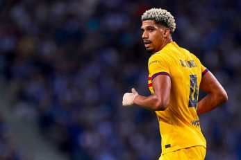 بارسلونا ؛ محرومیت آرائوخو از دیدار بعدی در صورت دریافت کارت زرد برابر پورتو