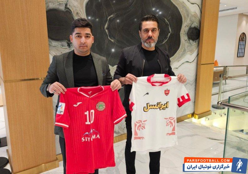 پرسپولیس با پیراهن های سفید برابر استقلال تاجیکستان 