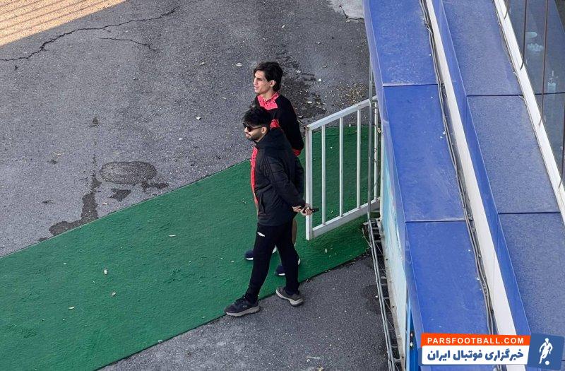 نادری ؛ سرما خوردگی علت غیبت محمد نادری در تمرین روز گذشته تراکتور