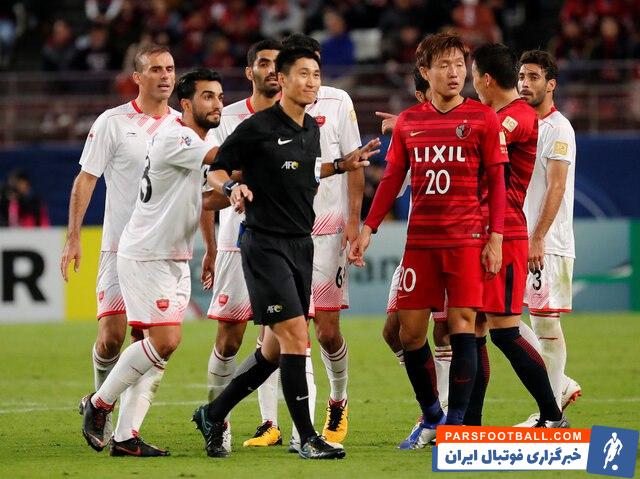پرسپولیس ؛ ما نینگ چینی به همراه هموطنانش قای دیدار النصر - پرسپولیس