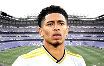 بلینگام در تمرین باشگاه رئال مادرید