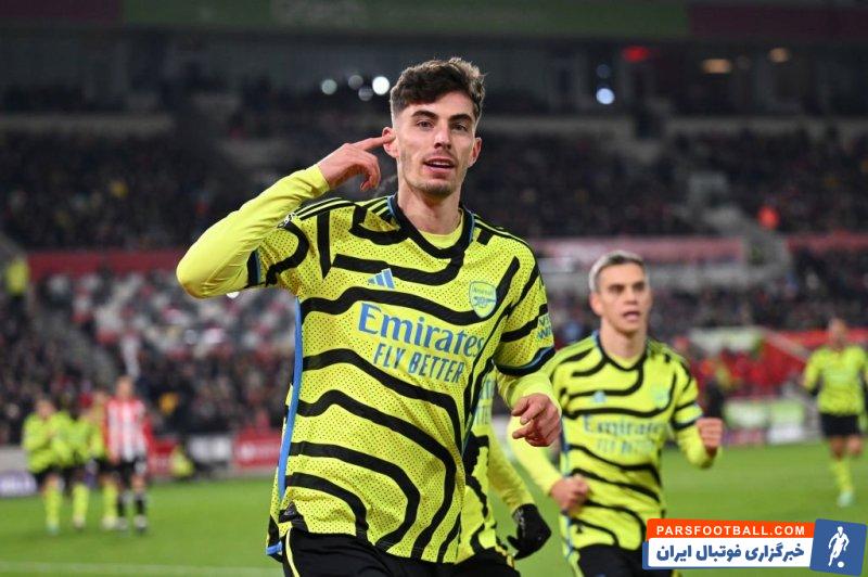 آرسنال ؛ کای هاورتز بازیکن آرسنال : گل زدم و پاداش این تلاش را گرفتم