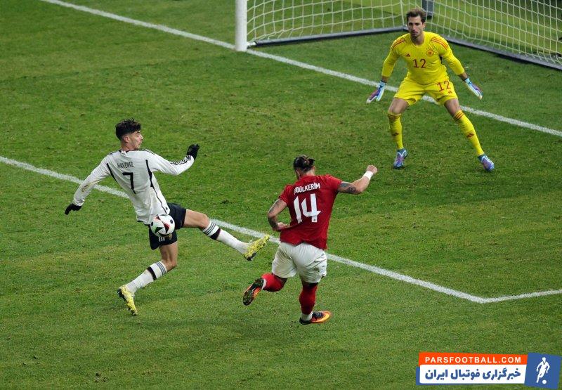 آلمان ؛ حضور کای هاورتز در پست دفاع چپ در دیدار آلمان برابر ترکیه