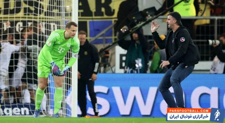 بایرن مونیخ ؛ هوادار ساربروکن خطاب به نویر : از تیم دسته سومی باختید