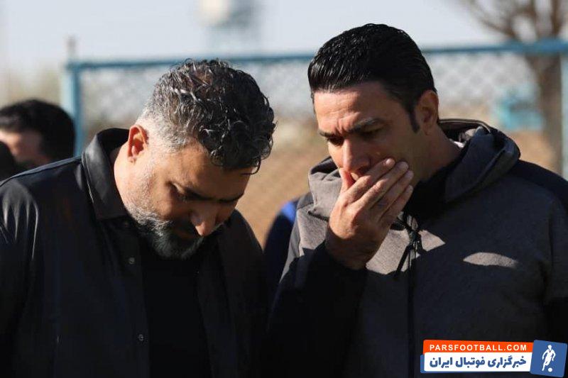 استقلال ؛ خوش و بش ابراهیم اشکش با نکونام 