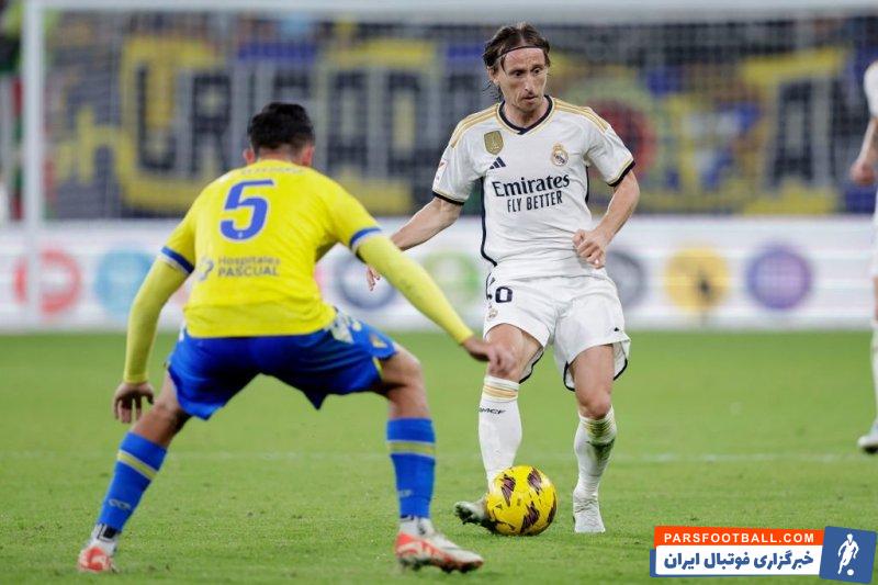 رئال مادرید ؛ اعتراض شدید لوکا موریچ به داور دیدار برابر کادیز