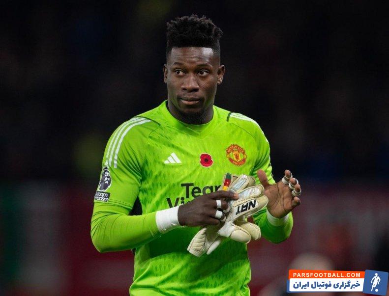 اونانا ؛ مصدومیت اونانا گلر منچستریونایتد از ناحیه ساعد دست چپ