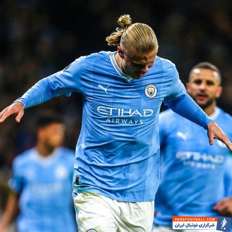 هالند ؛ شادی گل هالند برابر یانگ بویز به سبک دروگبا 