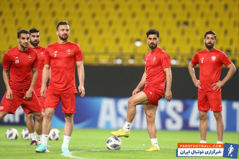 رفیعی ؛ سروش رفیعی با انگیزه بالا در تمرینات پرسپولیس