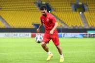 عالیشاه ؛ آمادگی صد در صدی امید عالیشاه برای بازی برابر النصر