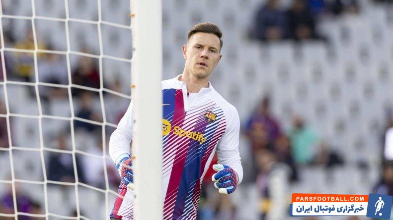 تراشتگن ؛ غیبت تراشتگن در تمرین بارسلونا