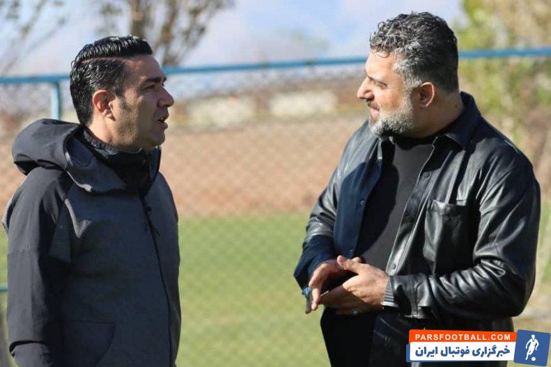 استقلال ؛ خوش و بش ابراهیم اشکش با نکونام