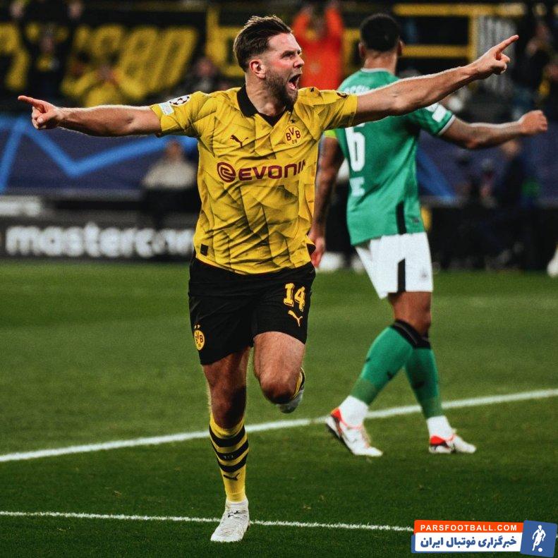فولکروگ ؛ اولین گل اروپایی فولکروگ مهاجم دورتموند برابر نیوکاسل