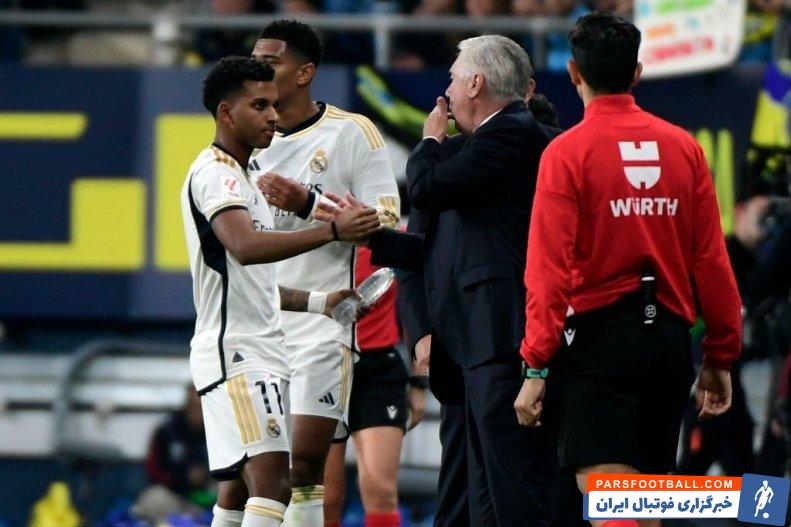 رئال مادرید ؛ آنچلوتی : عنملکرد رودریگو برابر کادیز عالی بود