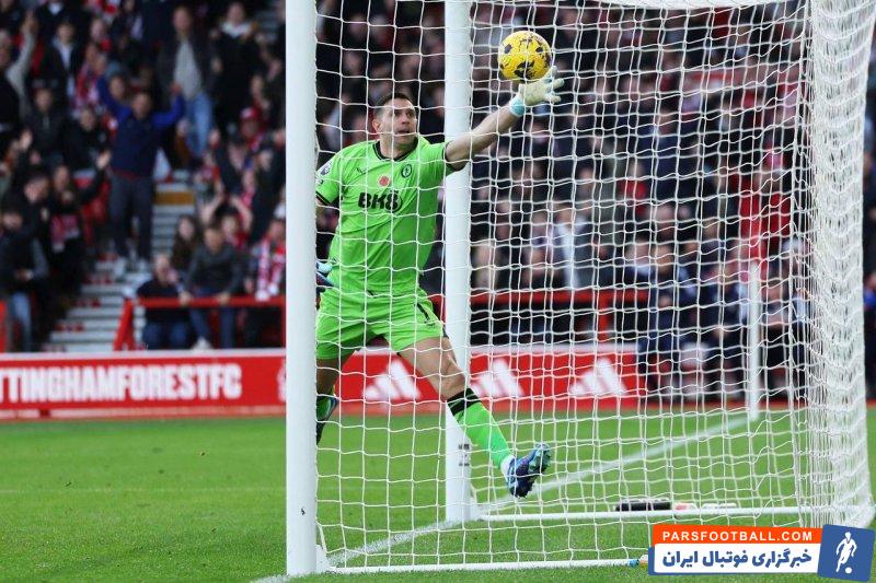 استون ویلا ؛ اشتباه مرگبار مارتینز چند روز پس از کسب جایزه یاشین در برابر ناتینگهام