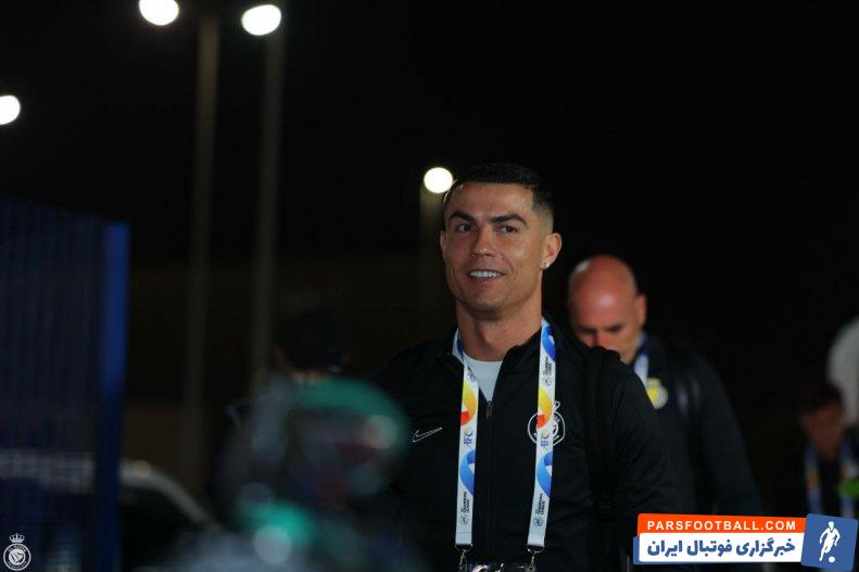پرسپولیس ؛ ورود رونالدو به همراه کاروان النصر به ورزشگاه خودی