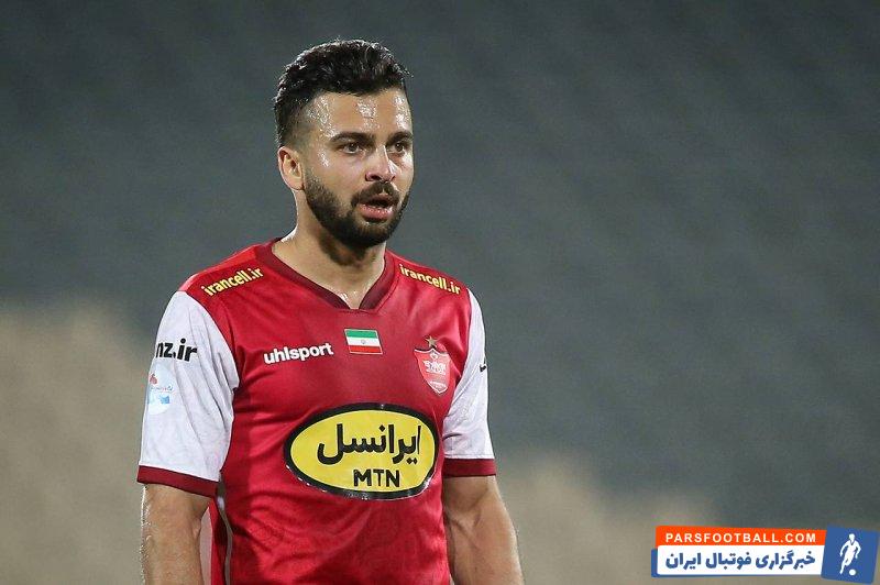 رفیعی ؛ سروش رفیعی با انگیزه بالا در تمرینات پرسپولیس