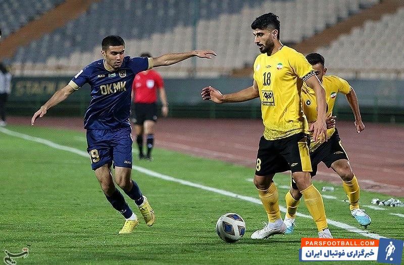 سپاهان ؛ عملکرد عالی میلاد زکی پور در دیدار سپاهان برابر المالیق در لیگ قهرمانان آسیا