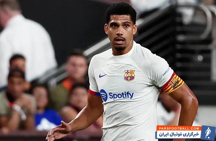 بارسلونا در انتظار بررسی برای میزان مصدومیت رونالد آرائوخو